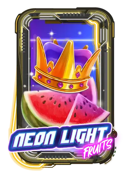Neon Light Fruits