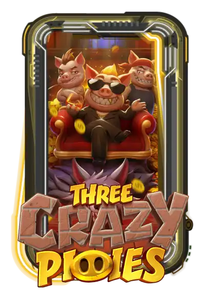 Three Crazy Piggies