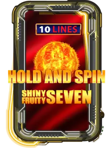 Shiny Fruity Seven 10 Lines Hold And Spin