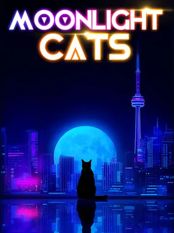 Moonlight Cats