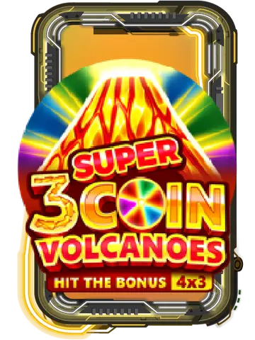 3 Super Coin Volcanoes: Hit the Bonus