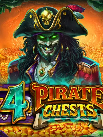 4 Pirate Chests