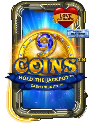9 Coins Grand Diamond Love the Jackpot