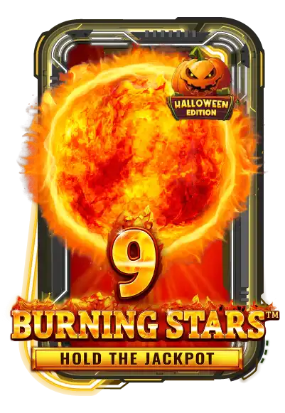 9 Burning Stars Halloween