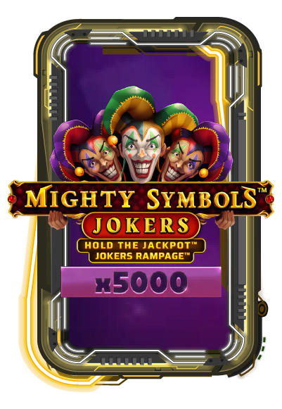 Mighty Symbols: Jokers Burning Board